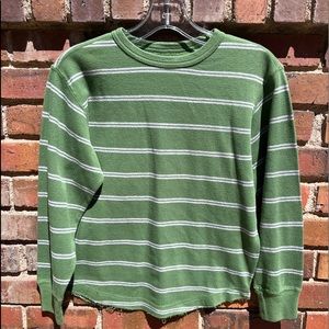 Boy’s Striped Thermal Henley